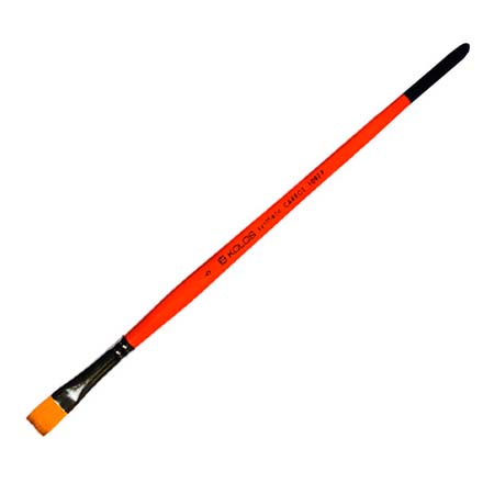 Пензель плоский № 6 Carrot 1097F, Kolos