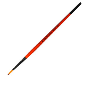 Кисть круглая № 2 Carrot 1097R синтетика, Kolos