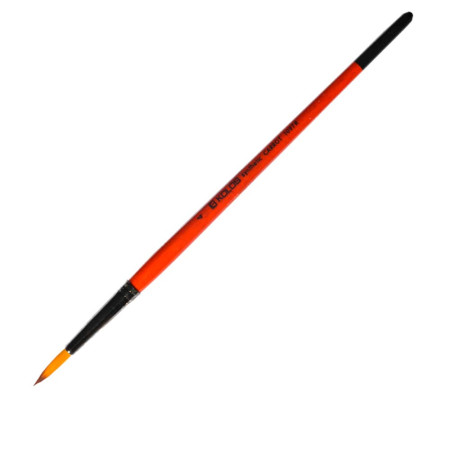 Пензель круглий № 4 Carrot 1097R, Kolos 