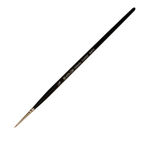 Пензель круглий № 000 колонок Classic 3007R, Kolos