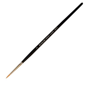 Кисть круглая № 2 колонок Classic 3007R, Kolos