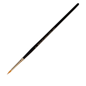 Пензель круглий № 3 колонок Classic 3007R, Kolos