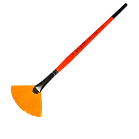 Пензель віяловий № 10 Carrot 1097FN, Kolos  