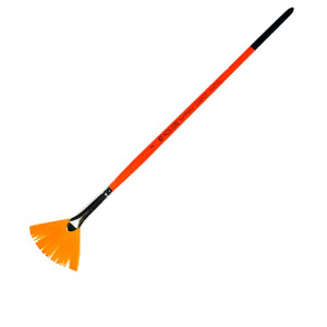 Пензель віяловий № 2 Carrot 1097FN синтетика, Kolos