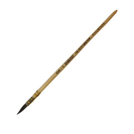 Пензель білка Rembrandt 135 № 0 круглий, Royal Talens