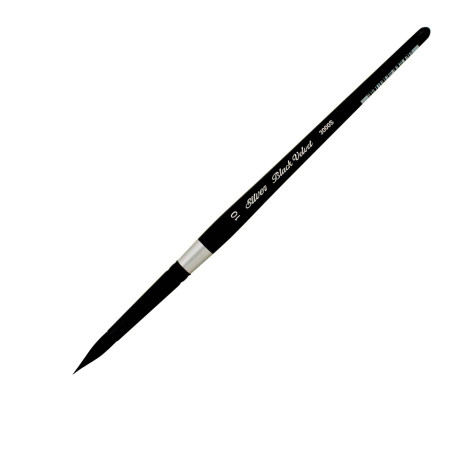 Пензель mix Black Velvet 3000S № 10, Silver Brush