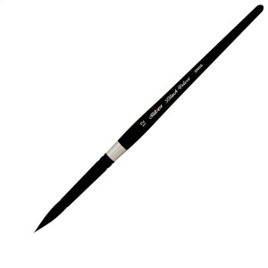 Пензель круглий № 12 mix Black Velvet 3000S, Silver Brush