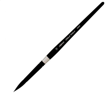 Пензель mix Black Velvet 3000S № 12, Silver Brush