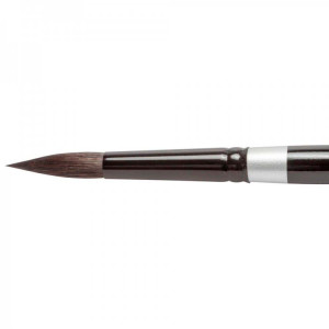 Пензель круглий № 14 mix Black Velvet 3000S, Silver Brush. Photo 2
