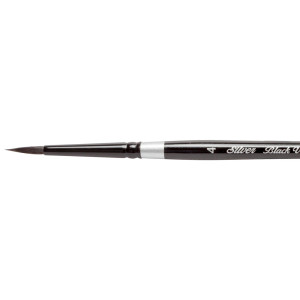 Кисть круглая № 4 mix Black Velvet 3000S, Silver Brush. Photo 3