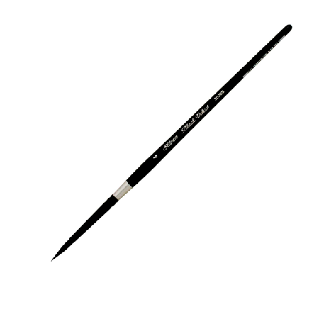 Пензель mix Black Velvet 3000S № 4, Silver Brush