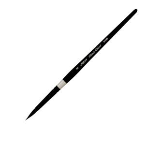 Кисть круглая № 8 mix Black Velvet 3000S, Silver Brush