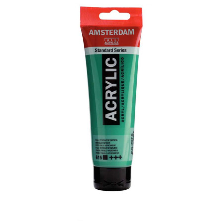 Фарба акрилова Amsterdam Смарагдово-зелений 615