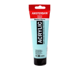 Акрил Amsterdam 120мл Бірюзовий світло-зелений 660, Royal Talens