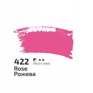 Фарба акрилова Rosa Studio 400мл Рожева 422. Photo 2