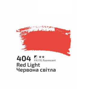 Краска акриловая Rosa Studio 75мл Красная светлая 404. Photo 2