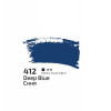 Акрил 75мл Синій 412, Rosa Studio