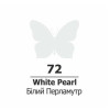 Акрил 75мл Білий перламутр 72, Rosa Talent