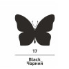 Акрил 75мл Чорний 17, Rosa Talent