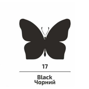 Акрил для декора 75мл Черный 17, Rosa Talent. Photo 2