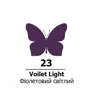 Акрил для декору 75мл Фіолетовий світлий 23, Rosa Talent. Photo 2