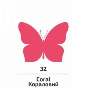 Акрил для декору 75мл Кораловий 32, Rosa Talent. Photo 2