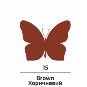 Акрил для декора 75мл Коричневый 15, Rosa Talent. Photo 2