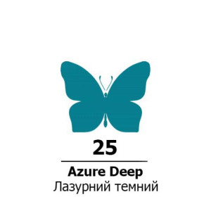 Акрил для декору 75мл Лазурний темний 25, Rosa Talent. Photo 2