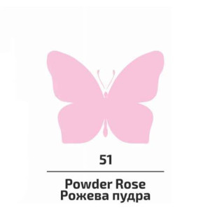 Акрил для декору 75мл Рожева пудра 51, Rosa Talent. Photo 2
