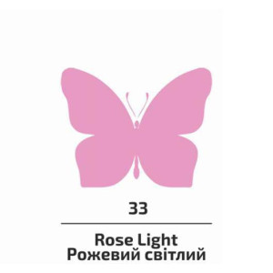 Акрил для декору 75мл Рожевий світлий 33, Rosa Talent. Photo 2
