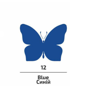 Акрил для декору 75мл Синій 12, Rosa Talent. Photo 2