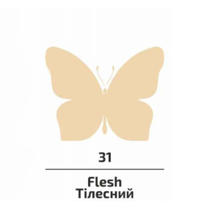 Акрил для декору 75мл Тілесний 31, Rosa Talent. Photo 2