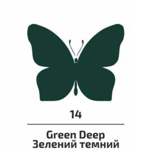 Акрил для декору 75мл Зелений темний 14, Rosa Talent. Photo 2