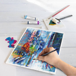 Набір акрилових фарб 12х20мл, 379212 Faber-Castell. Photo 2