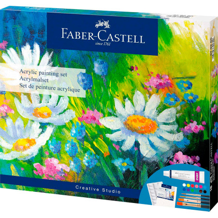 Фарби акрилові 12х9мл, Faber-Castell