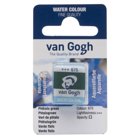 Акварель в кюветі Зелений ФЦ 675, Van Gogh