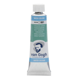 Акварель Van Gogh Бірюзовий зелений 661 в тубі, Royal Talens