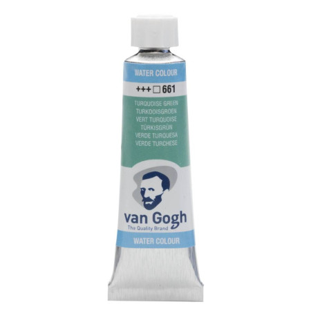 Акварель в тубі Бірюзовий зелений 661, Van Gogh