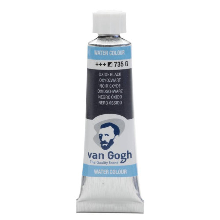 Акварель в тубі Чорний оксид 735, Van Gogh