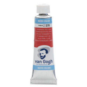 Акварель Van Gogh Перманентный красный светлый 370 в тубе, Royal Talens