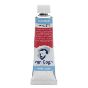 Акварель Van Gogh Перманентний червоний темний 371 у тубі, Royal Talens