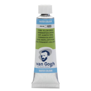 Акварель Van Gogh Перманентний жовто-зелений 633 в тубі, Royal Talens