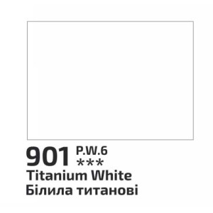 Гуаш 100мл Білила титанові 901, Rosa Studio. Photo 2
