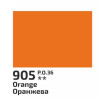 Фарба гуашева 40мл Оранжева 905, Rosa