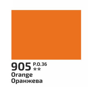 Гуаш 40мл Оранжева 905, Rosa Studio. Photo 2