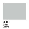 Фарба гуашева 40мл Срібло 930, Rosa