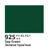 Фарба гуашева 40мл Зелена трав'яна 925, Rosa