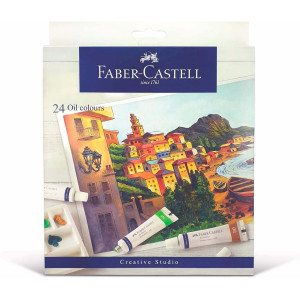 Набор масляных красок 24х9мл, 379524 Faber-Castell