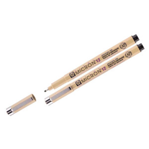 Линер Pigma Micron 12 черный, Sakura