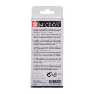 Набір лінерів Pigma Micron 6шт, Sakura. Photo 3